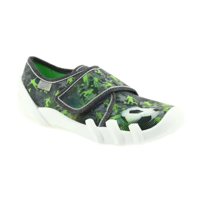 Befado kinderschoenen 273Y231 grijs groente