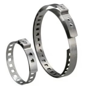 BOOTGUN Klembanden RVS - 100 stuks