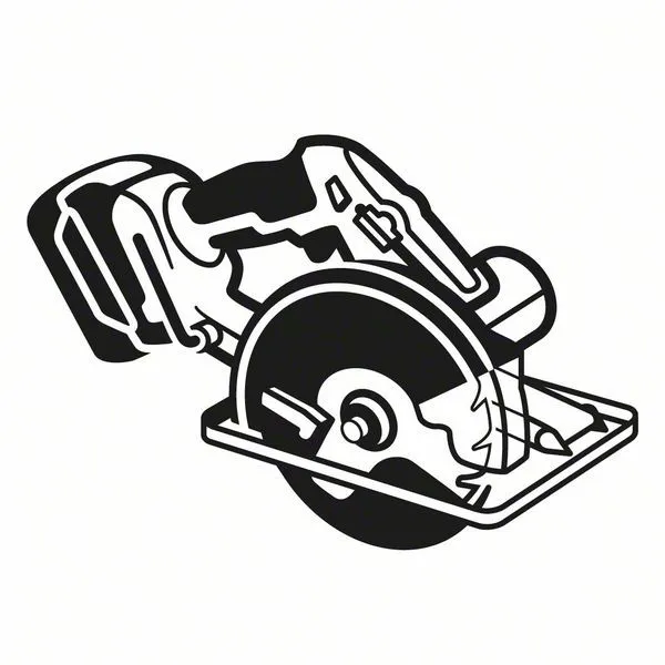 BOSCH Zaagblad voor accuzagen; Standaard voor hout 160x20/15.875x1.5/1.0x12T 2608837675