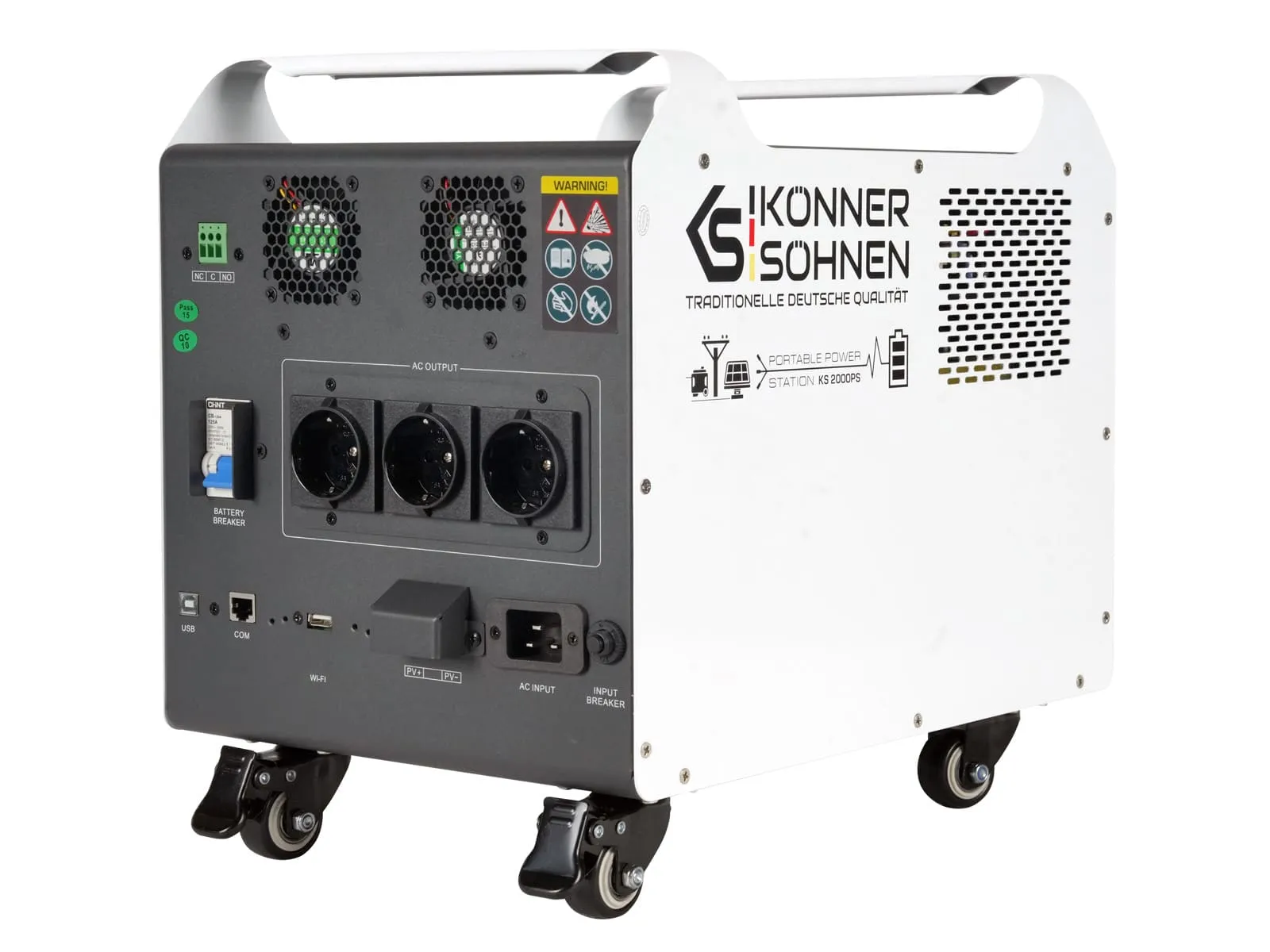 DRAAGBARE ZONNEENERGIECENTRALE KS 2000PS