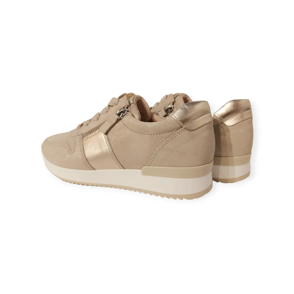 Gabor Sneaker 43.420.32 Metallic Champagne