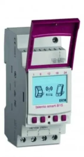 Grasslin Tijd Schakelklok Din Rail Digitaal Talento Smart  B15 2 Module