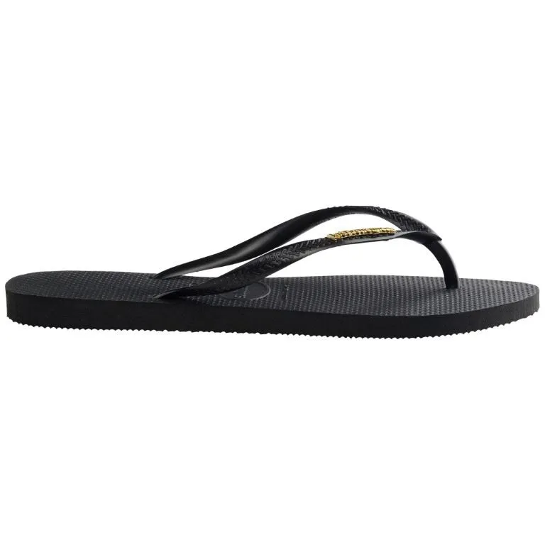 Havaianas Slim Logo Metallic Slipper Dames