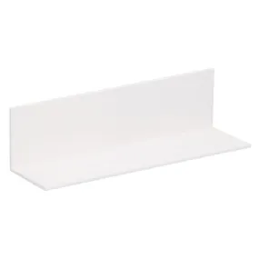 HOEKPROFIEL KUNSTSTOF WIT 25X25X2MM LENGTE: 520CM