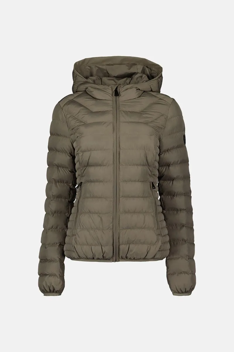HOODED PADDED JACKET