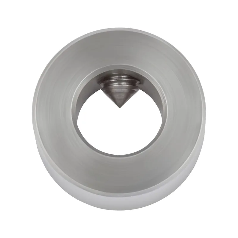Instelring DIN 705, vorm A en DIN 553 draadstift, staal, blank