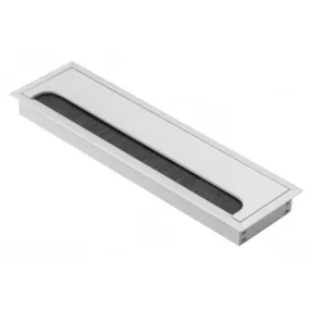 Kabeldoorvoer metaal rechthoek aluminium 