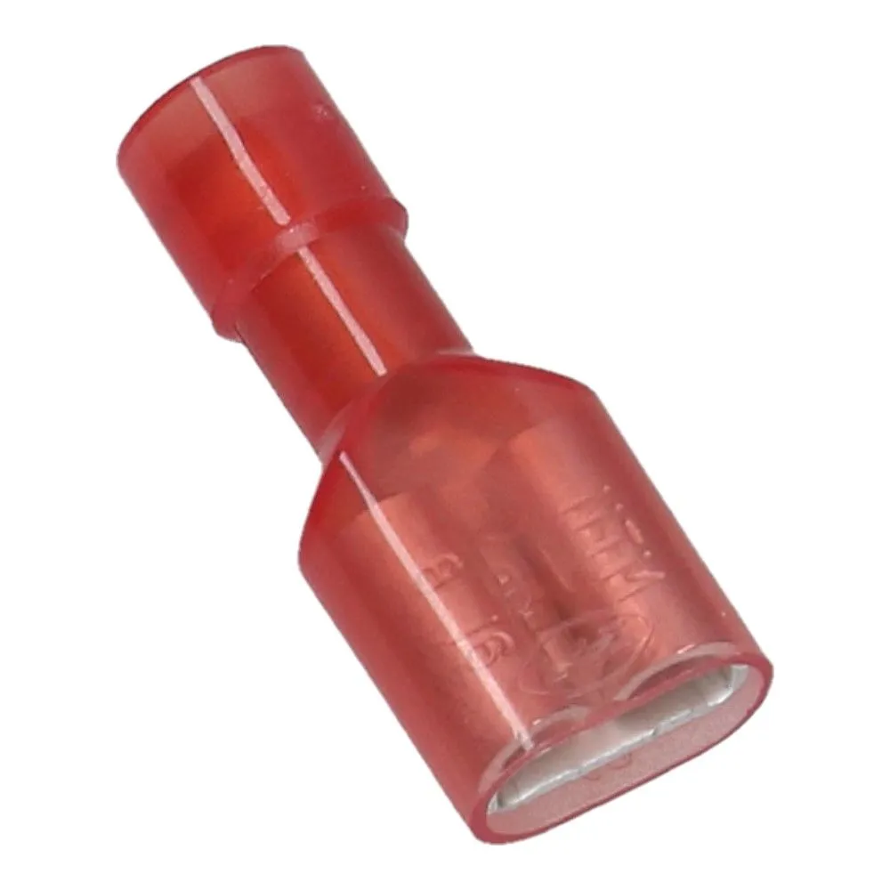 KABELSCHOEN CONTRA ISO B6.3MM D0.8MM ROOD  100 STUKS