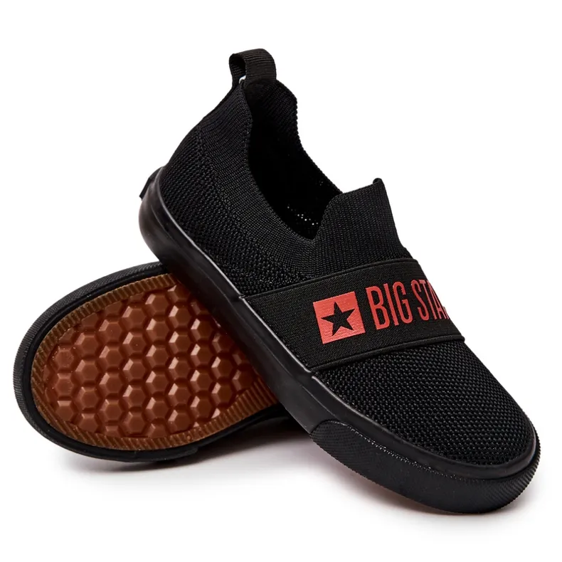 Kindersneakers Big Star JJ374030 Zwart