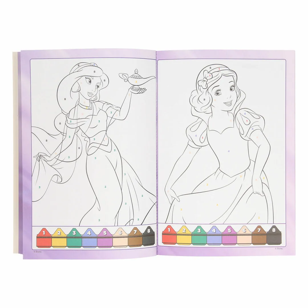 KLEUREN OP NUMMER  PRINSESSEN