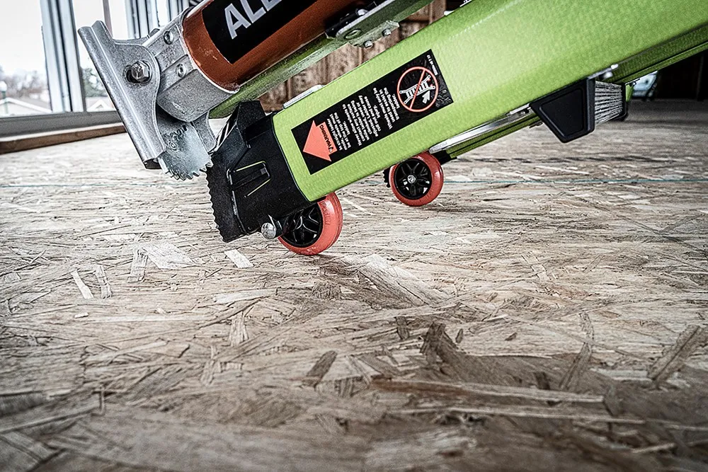 LITTLE GIANT CONQUEST TELESCOOPLADDER 4X4 SPORTEN FIBERGLASS