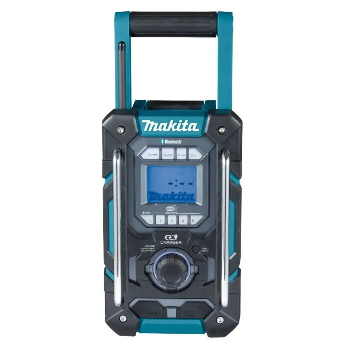 Makita DMR301 Bouwradio FM DAB/DAB+ Bluetooth met laadfunctie