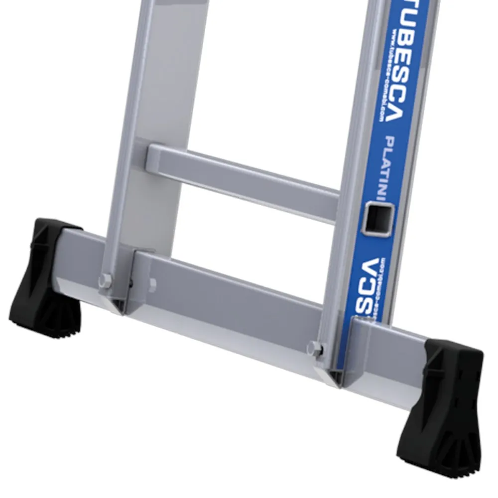 OPSTEEKLADDER 2X6  MET STABILISATIEBALK