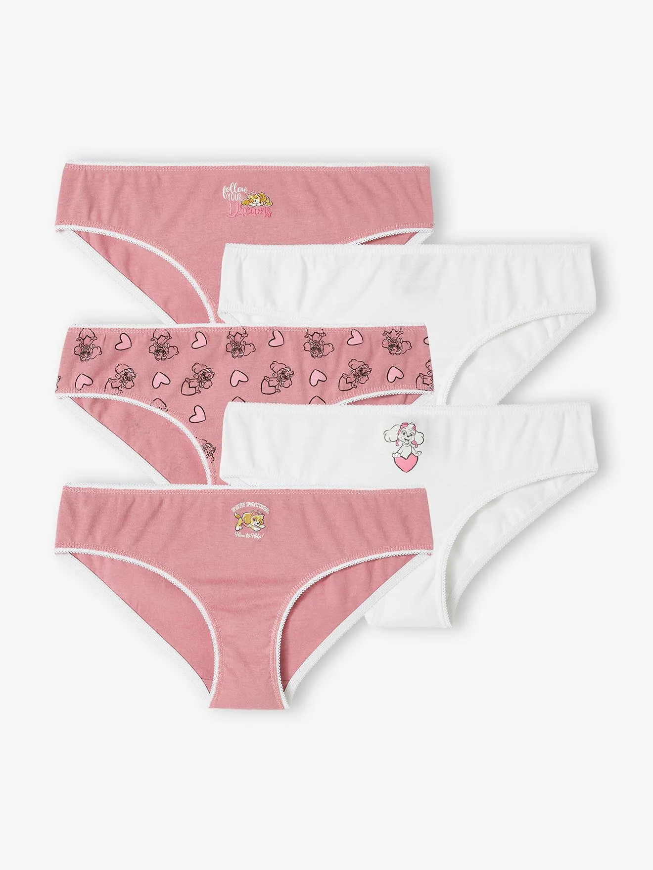 PAW PATROL  SET MET 5 ONDERBROEKEN PAW PATROL®  LILA