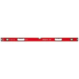 Sola Alu waterpas BIG RED3/120 120cm 3 libellen 0,50mm/m 2 handgrepen