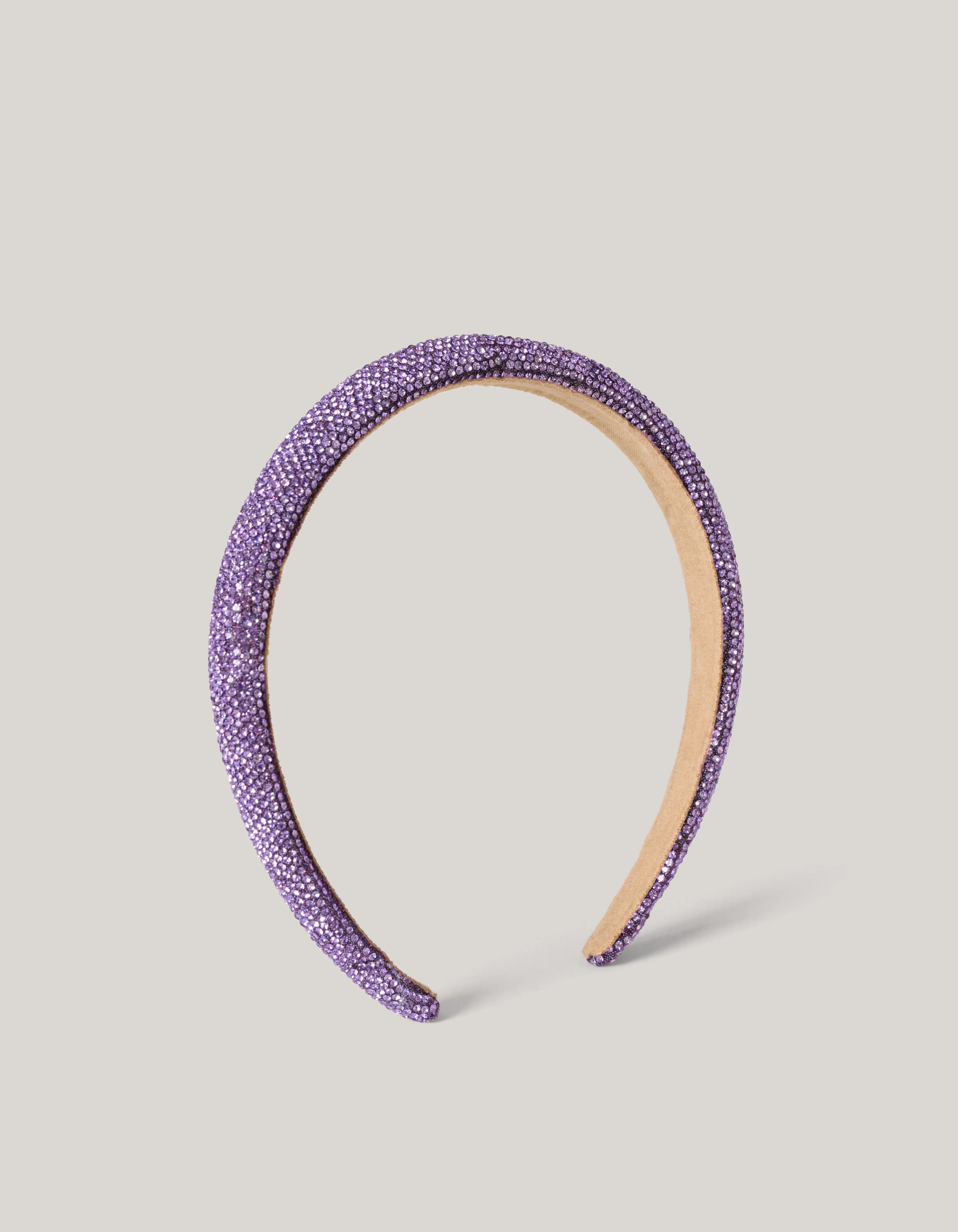 Strass Haarband Paars