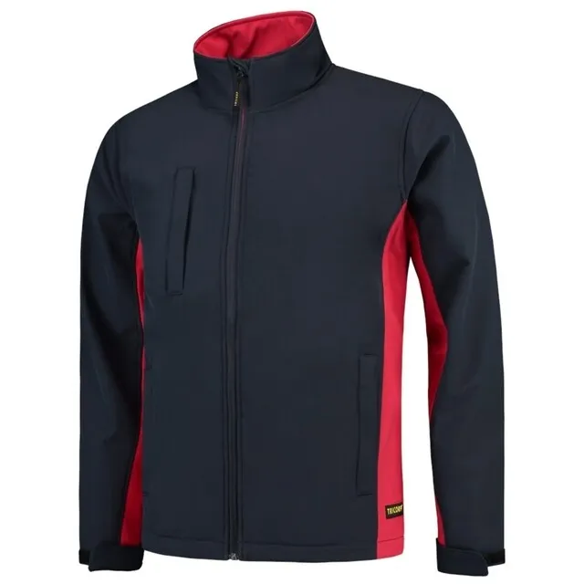 TRICORP SOFTSHELL JACK BICOLOR MARINE/ROOD MAAT XS