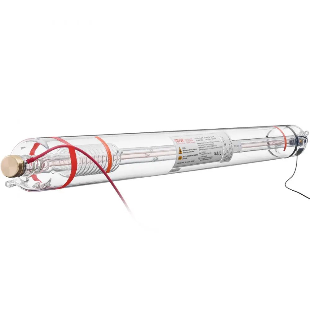 VEVOR 90W CO2 laserbuis 125cm laserbuis voor CO2 lasergraveur glazen laserbuis