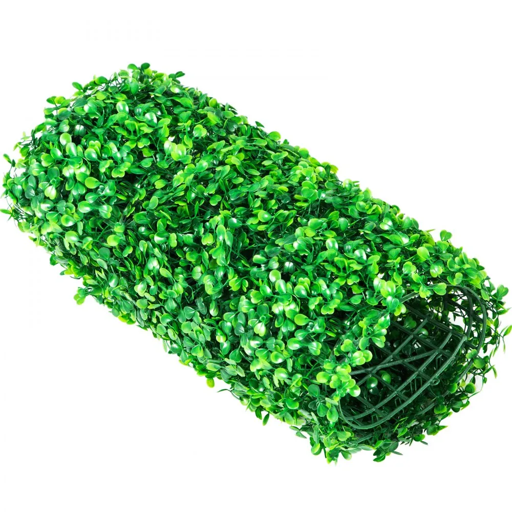 Vevor Kunstmatige Buxus Heggen Panelen 4 Stuks 61 X 40,6 Cm Kunstmatig Hegpaneel