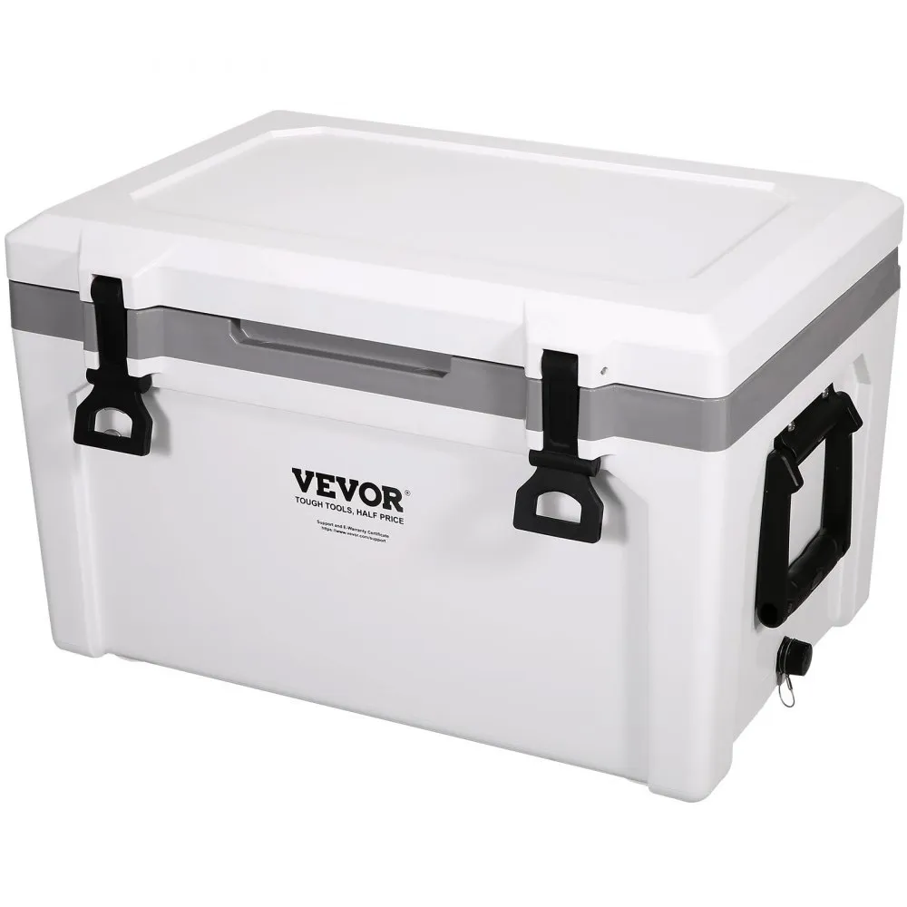 VEVOR PASSIEVE KOELBOX IJSBOX 57,26 L, GEïSOLEERDE KOELBOX CAMPING THERMISCHE BOX 4550 BLIKJES, CAMPING BOX KOELKAST MET ééN MA
