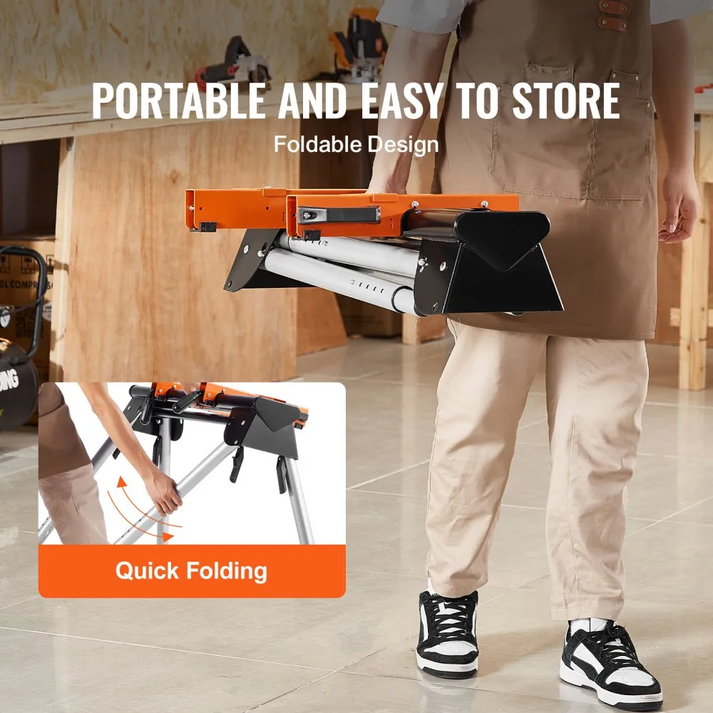 VEVOR VERSTEKZAAGSTANDAARD MACHINETAFEL 150KG 73,9183,56CM VERSTELBAAR