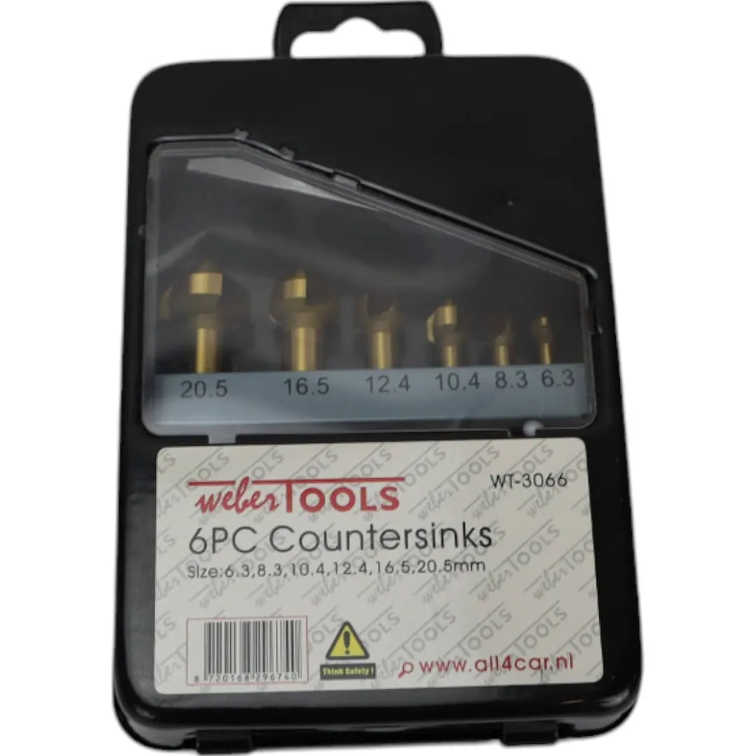 WT3066 VERZINKBOREN SET | 6DELIG